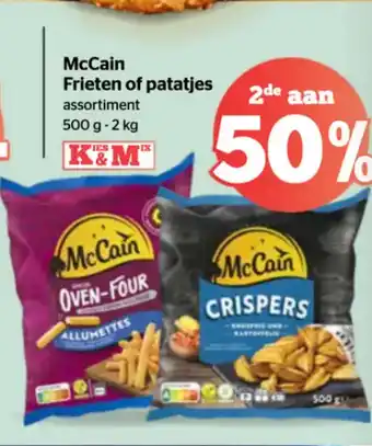 McCain Frieten of patatjes
