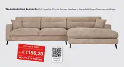 Woonsquare Woonlandschap Leonardo aanbieding