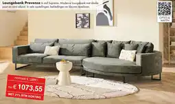 Woonsquare Loungebank Provence aanbieding