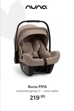 Baby & Tiener Nuna PIPA aanbieding