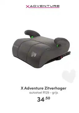 Baby & Tiener X Adventure Zitverhoger aanbieding