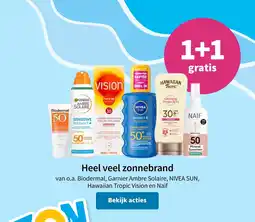 Plein.nl Heel veel zonnebrand aanbieding
