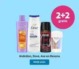 Plein.nl Andrélon, Dove, Axe en Rexona aanbieding