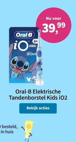 Plein.nl Oral-B Elektrische Tandenborstel Kids iO2 aanbieding