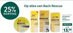 Holland & Barrett Op alles van Bach Rescue aanbieding