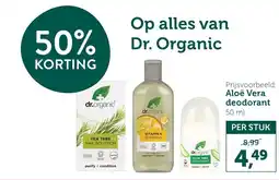 Holland & Barrett Op alles van Dr. Organic aanbieding