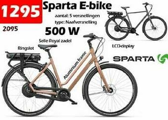 iTEK Sparta e-bike aanbieding