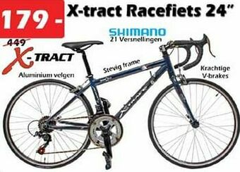 iTEK X-tract racefiets 24`` aanbieding