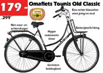 iTEK Omaflets tounis old classic aanbieding