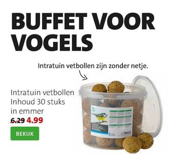 Intratuin Intratuin Vetbollen aanbieding