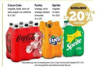 Coca Cola, Fanta, Sprite
