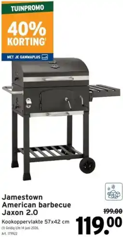 GAMMA Jamestown American barbecue Jaxon 2.0 aanbieding