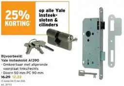 GAMMA Alle Yale insteeksloten & cilinders aanbieding