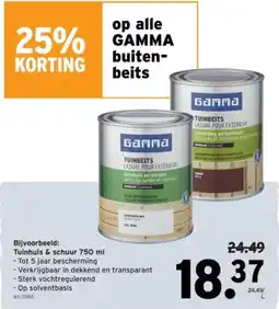 GAMMA Alle GAMMA buitenbeits aanbieding