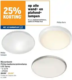 GAMMA Alle wand en plafondlampen aanbieding