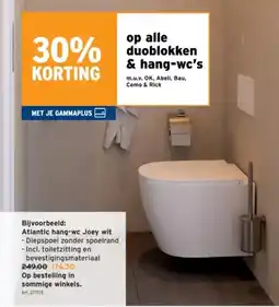 GAMMA Alle duoblokken & hang-wc's aanbieding