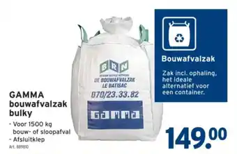 GAMMA GAMMA bouwafvalzak bulky aanbieding