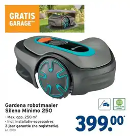 GAMMA Gardena robotmaaier Sileno Minimo 250 aanbieding