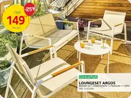 Brico Central Park Loungeset argos aanbieding