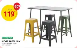 Brico Central Park Hoge tafel lily aanbieding