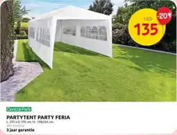Brico Central Park Partytent party feria aanbieding