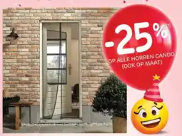 Brico Op alle horren cando aanbieding