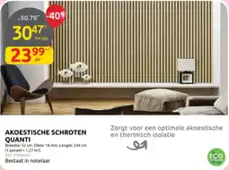 Brico Akoestische schroten quanti aanbieding