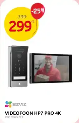 Brico Ezviz Videofoon HP7 pro 4k aanbieding