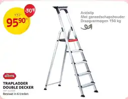 Brico Altrex Trapladder double decker aanbieding