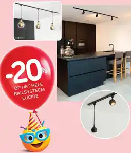 Brico Op het hele railsysteem lucide aanbieding