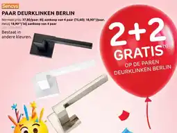 Brico Sencys Paar deurklinken berlin aanbieding