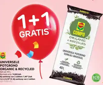 Universele potgrond organic & recycled