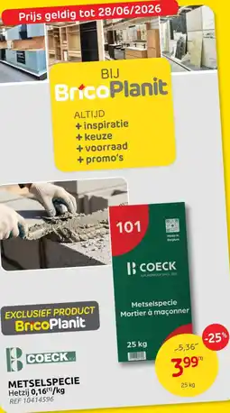 Brico Metselspecie aanbieding