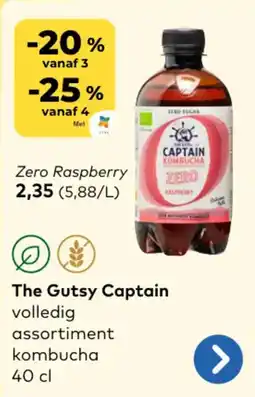 Bio Planet The Gutsy Captain Zero Raspberry aanbieding