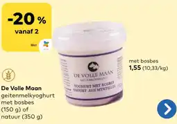 Bio Planet De Volle Maan met bosbes aanbieding