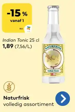 Bio Planet Naturfrisk Indian Tonic aanbieding