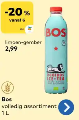 Bio Planet Bos limoen-gember aanbieding
