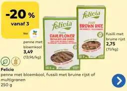Bio Planet Felicia penne met bloemkool aanbieding