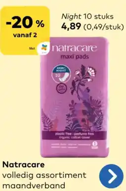 Bio Planet Natracare Night aanbieding