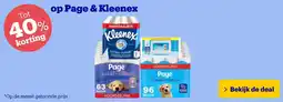 Bol.com Op Page & Kleenex aanbieding