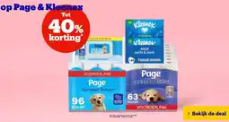 Bol.com Op Page & Kleenex aanbieding