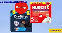 Bol.com Op Huggies & DryNites aanbieding