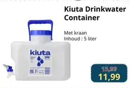 Hobbyland Kiuta Drinkwater Container aanbieding