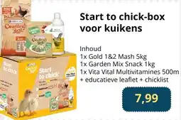 Hobbyland Start to chick-box voor kuikens aanbieding