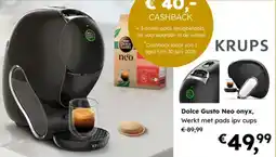 Multi bazar Dolce Gusto Neo onyx aanbieding