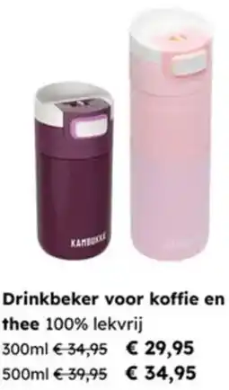Multi bazar Drinkbeker voor koffie en thee aanbieding