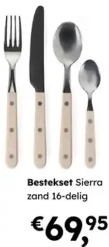 Multi bazar Bestekset Sierra zand aanbieding