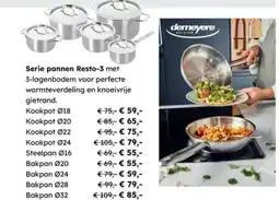 Multi bazar Serie pannen Resto-3 Kookpot aanbieding