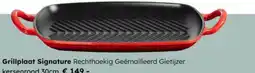 Multi bazar Grillplaat Signature aanbieding