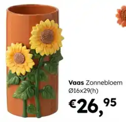 Multi bazar Vaas Zonnebloem aanbieding